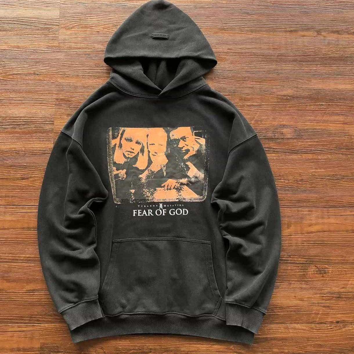Grey Essentials Hoodie